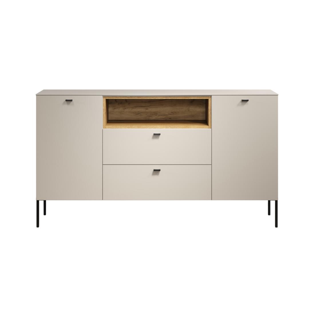 Saopaulo Sideboard 2 Türen, 2 Schubladen, 1 Regal Kashmir. Saopaulo Sideboard 2 Türen, 2 Schubladen, 1 Regal Kashmir.