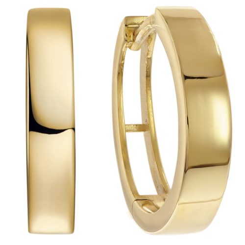 trendor 68747 Ohrringe Gold 333/8K Creolen Ø 14 mm