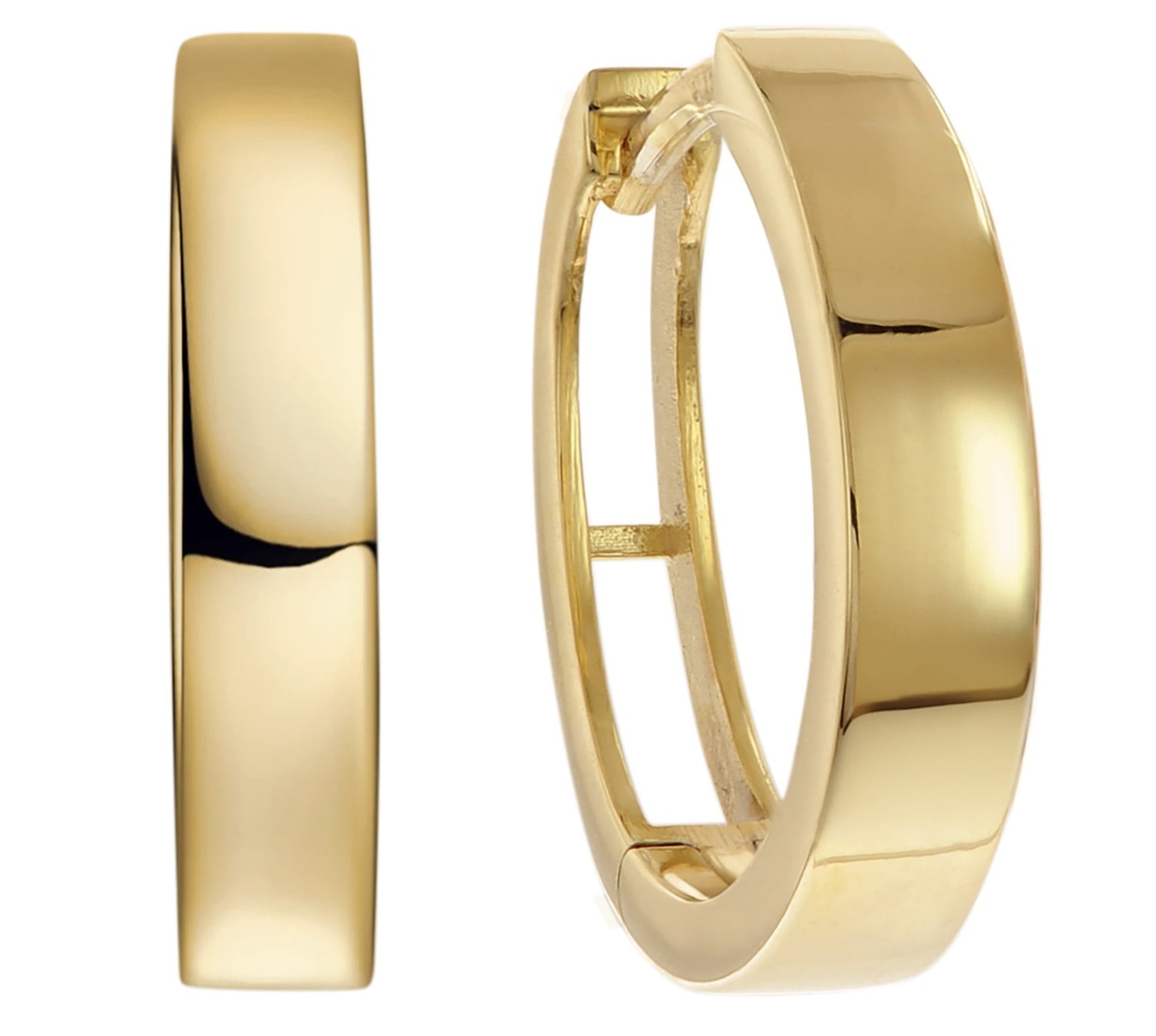 trendor 68747 Ohrringe Gold 333/8K Creolen Ø 14 mm