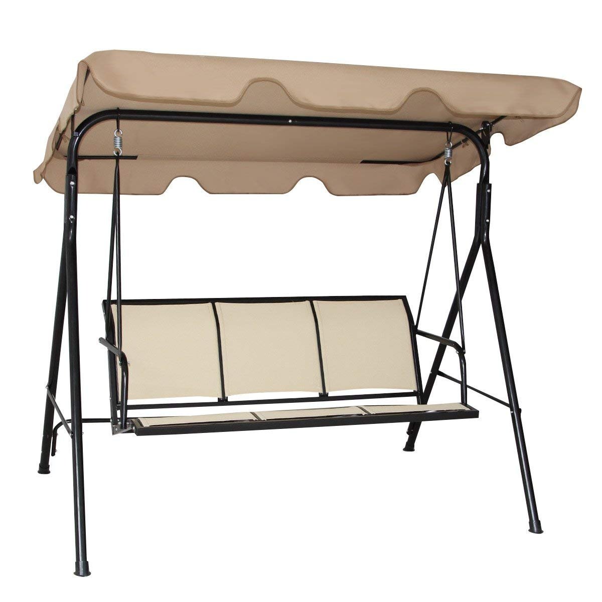 Coast Hollywood Swing Gartenschaukel - Schaukelbank - 3-Sitzer - 70 x 110 x 155 cm - Braun Coast Hollywood Swing Gartenschaukel - Schaukelbank - 3-Sitzer - 70 x 110 x 155 cm - Braun
