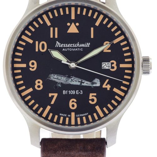 Messerschmitt BF109E-3-A Herren Pilotenuhr BF109E Automatik Braun/Schwarz Messerschmitt BF109E-3-A Herren Pilotenuhr BF109E Automatik Braun/Schwarz