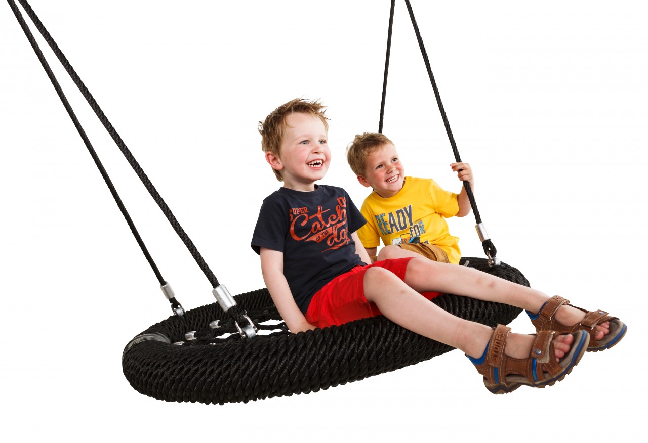 Nestschaukel OVAL PRO mit Stahlpfosten - Gallery 3 Nestschaukel OVAL PRO mit Stahlpfosten