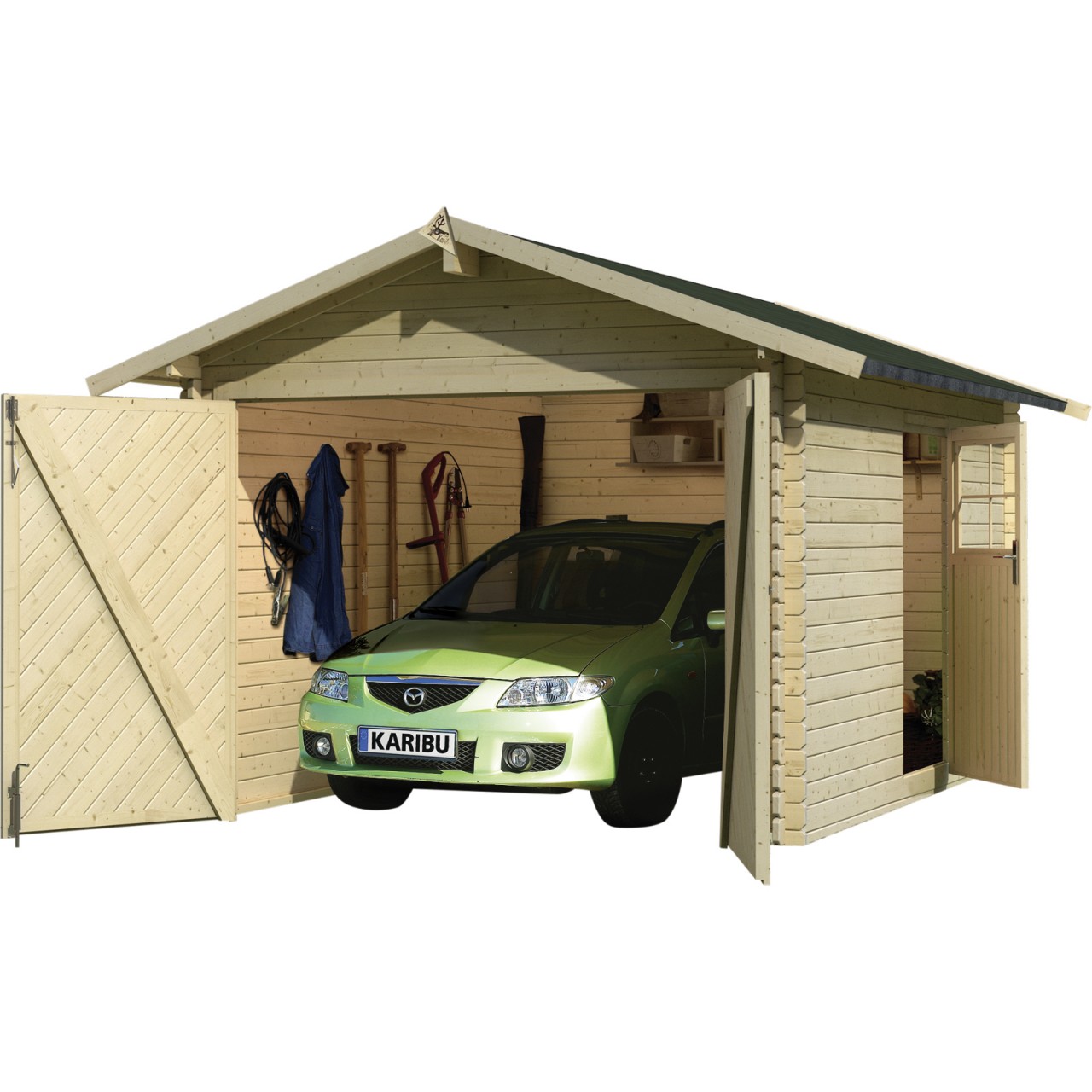Einzelgarage 28 mm 297 x 447 cm Einzelgarage 28 mm 297 x 447 cm