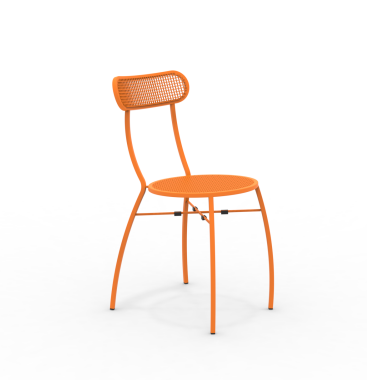 Ciao Gartenstuhl aus Metall orange AR Ciao Gartenstuhl aus Metall orange AR