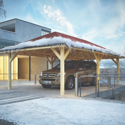 Pavillon Carport Kirn 2 Kdi Kdi 265x517x290 Pavillon Carport Kirn 2 Kdi Kdi 265x517x290