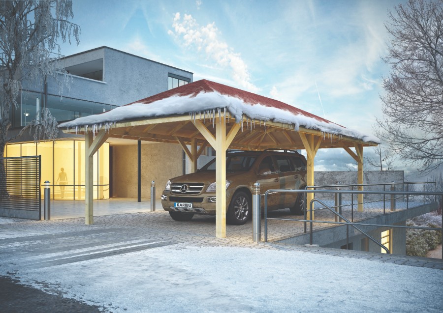 Pavillon Carport Kirn 2 Kdi Kdi 265x517x290 Pavillon Carport Kirn 2 Kdi Kdi 265x517x290