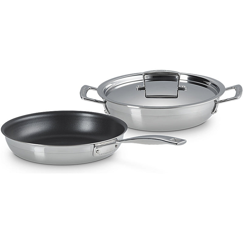 Le Creuset 3-ply 2-teiliges Pfannenset 24 cm Le Creuset 3-ply 2-teiliges Pfannenset 24 cm