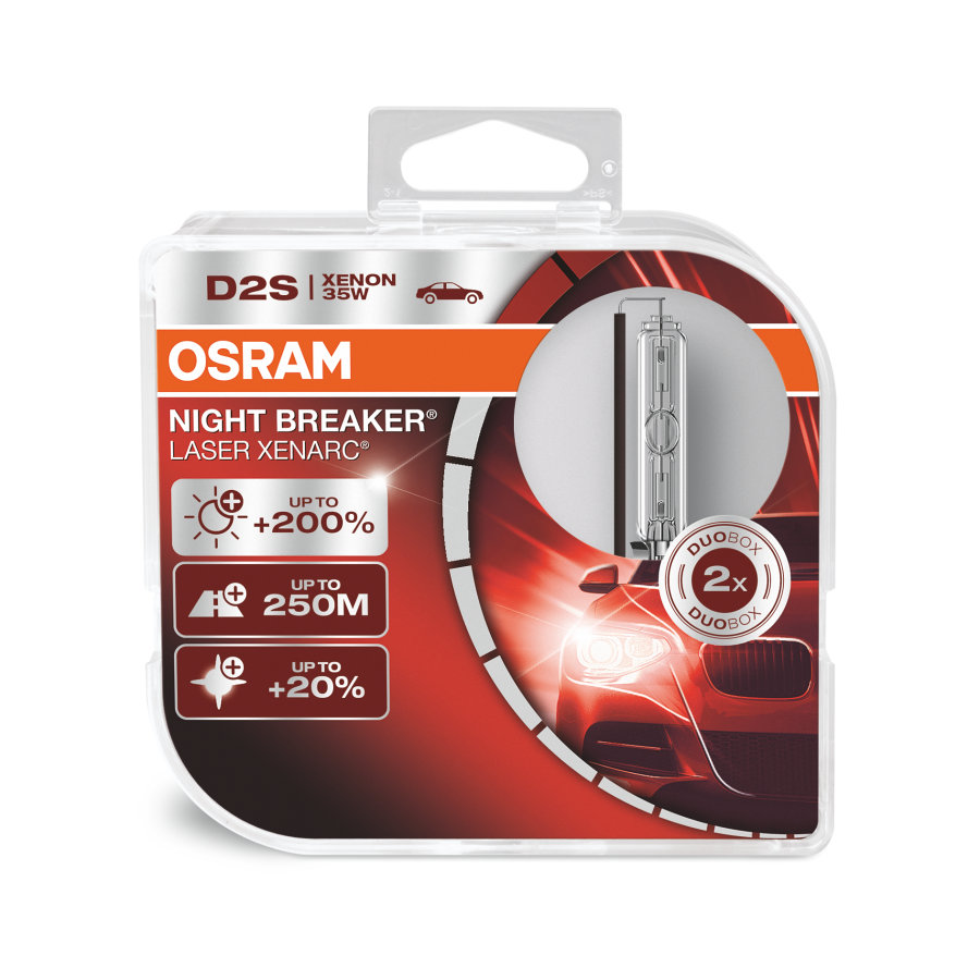 2 Stück OSRAM NIGHT BREAKER LASER Lampen Birnen für Xenon Scheinwerfer / Fassung D2s 2 Stück OSRAM NIGHT BREAKER LASER Lampen Birnen für Xenon Scheinwerfer / Fassung D2s