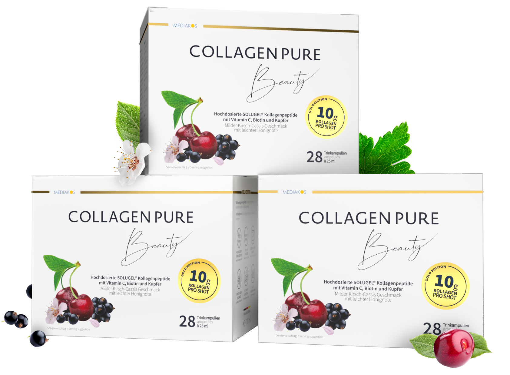 COLLAGEN PURE Beauty 10 g Kollagen Trinkampullen hochdosiert COLLAGEN PURE Beauty 10 g Kollagen Trinkampullen hochdosiert