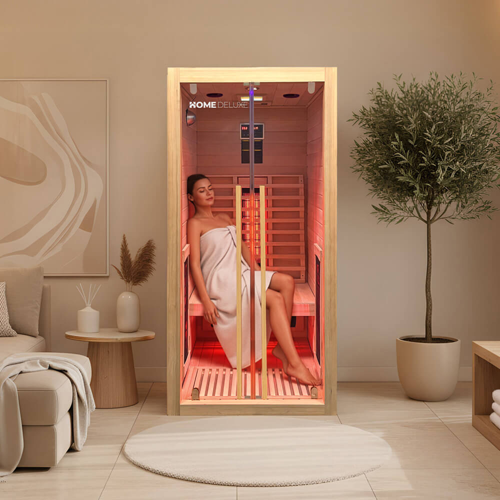 Infrarotkabine SONORA S - 90 x 90 cm für 1 Person - Gallery 3 Infrarotkabine SONORA S - 90 x 90 cm für 1 Person