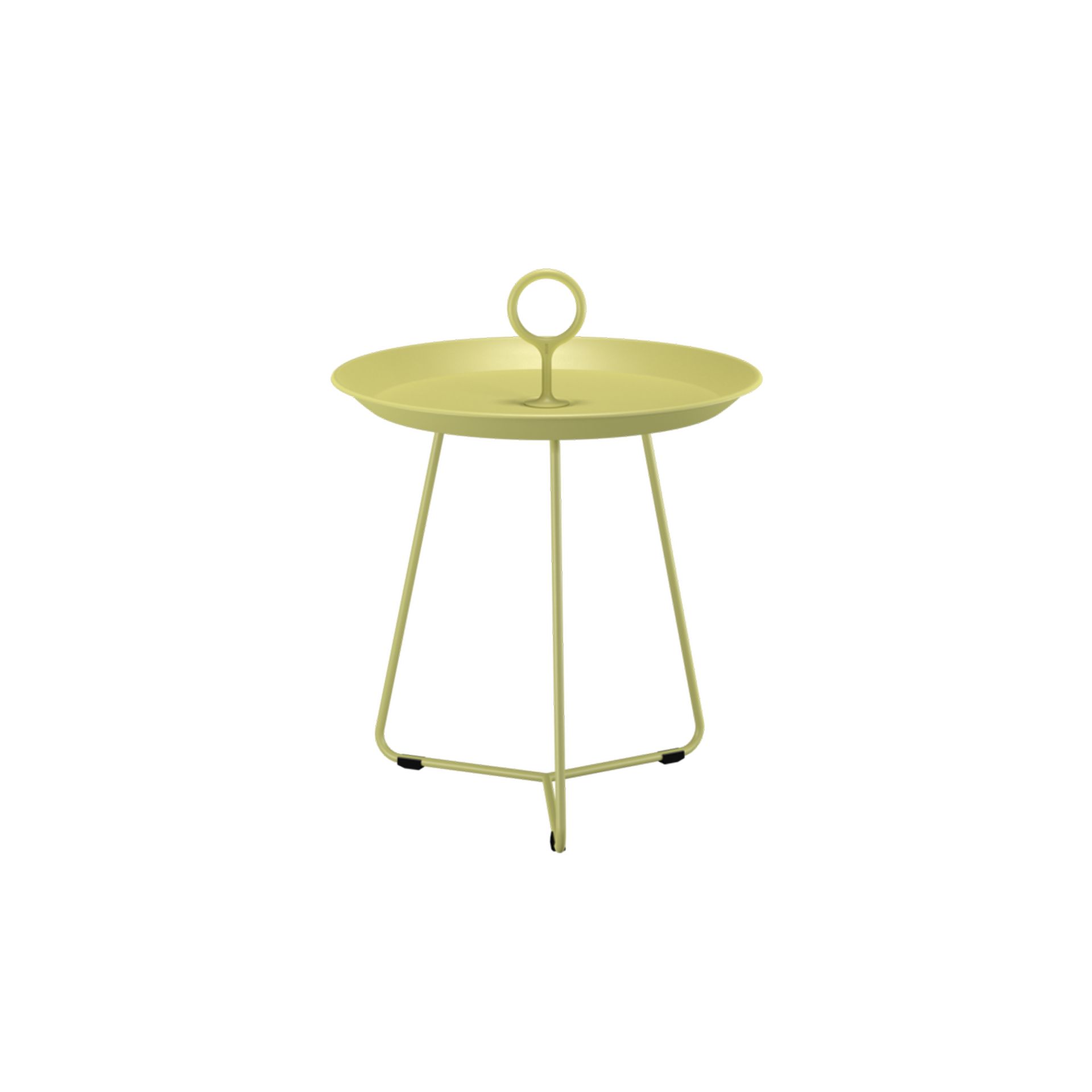 Outdoor Beistelltisch Eyelet Zitronengelb Ø45 cm H: 46,5 cm
