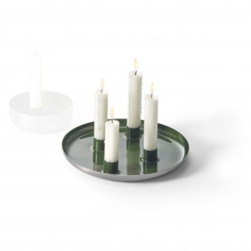 BIEL Collection - Adventsteller mit Kerzenhaltern - Teller