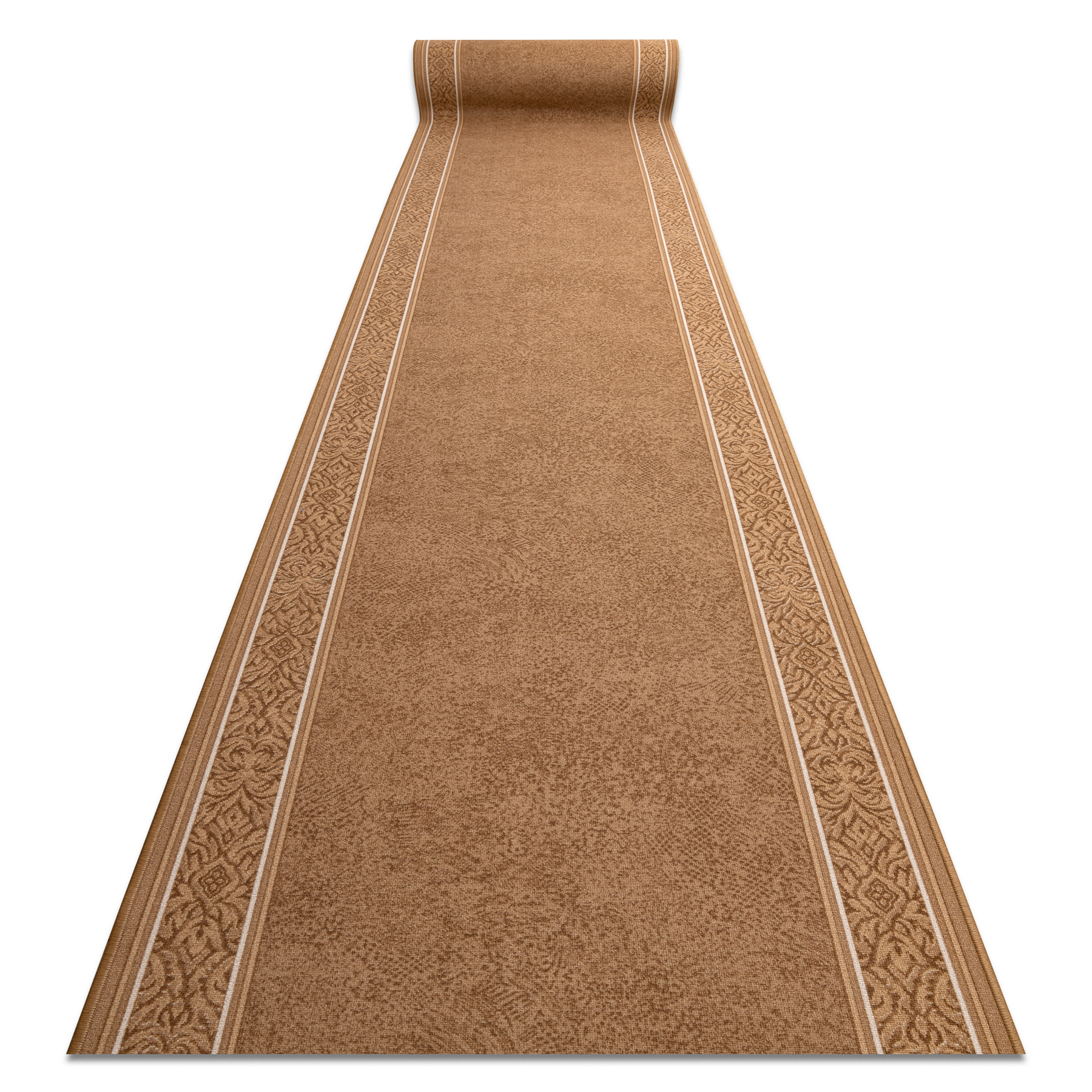 Läufer Antirutsch St.tropez Rahmen Rutschfest Beige 100cm Beige 100x1350 Cm