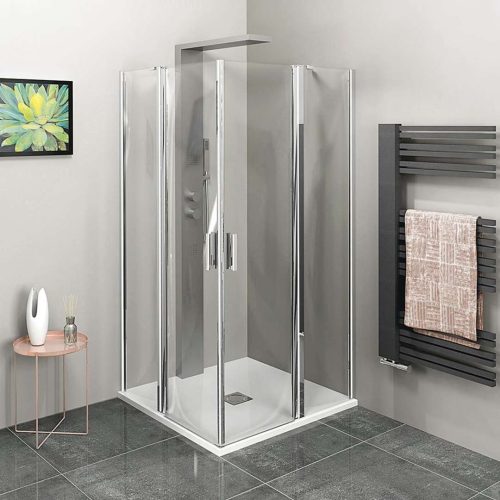 Zoom Line - Duschkabine 100x100 Cm, Aluminium/klarglas Zl5416 - Polysan Zoom Line - Duschkabine 100x100 Cm, Aluminium/klarglas Zl5416 - Polysan
