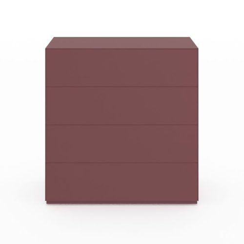Create Kommode mit 4 Schubkästen Cherry Bodenplatte