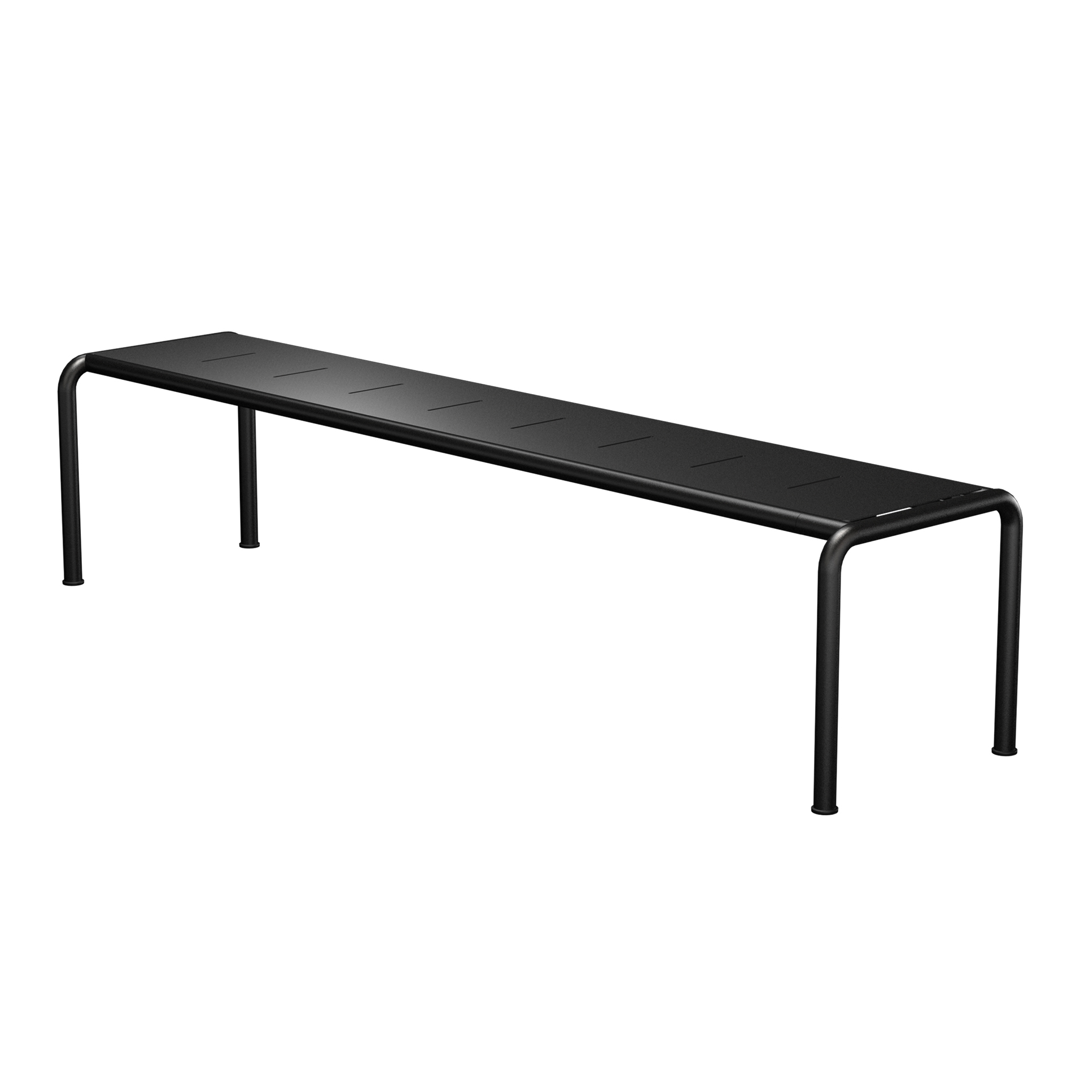 AVANTI Outdoor-Bank 199,5 cm Alu-Schwarz Schwarz AVANTI Outdoor-Bank 199,5 cm Alu-Schwarz Schwarz