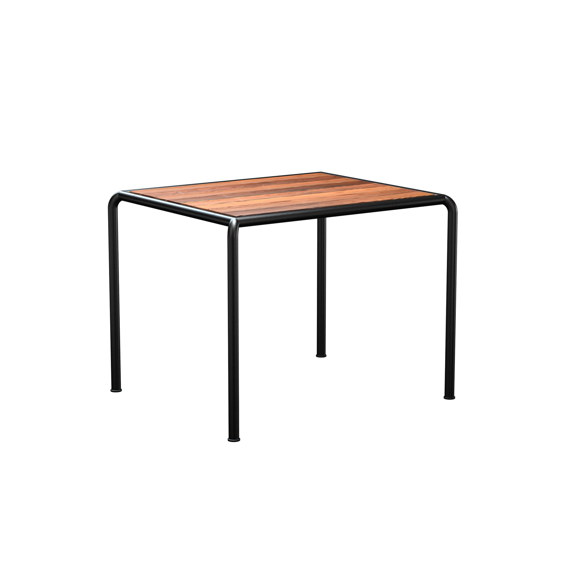 Avanti Outdoor Esstisch Modular Thermo-Esche Schwarz 83 cm