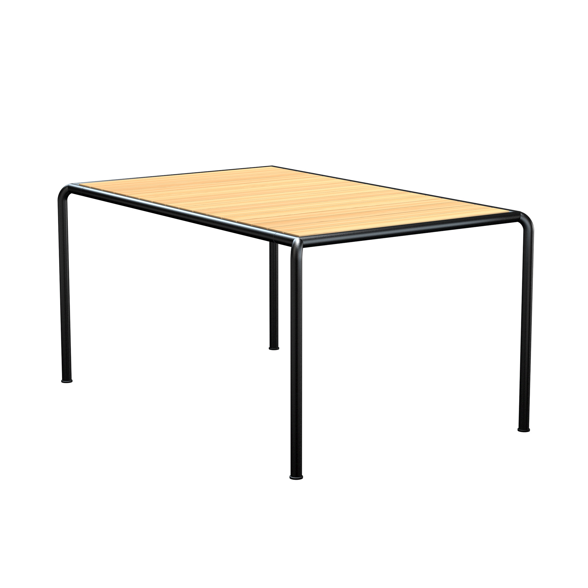 Avanti Outdoor Esstisch Modular Kiefer Schwarz 153 cm