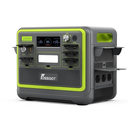 FOSSiBOT F2400 2048 Wh/2400 W tragbare PowerStation (Solargenerator) - Grün FOSSiBOT F2400 2048 Wh/2400 W tragbare PowerStation (Solargenerator) - Grün
