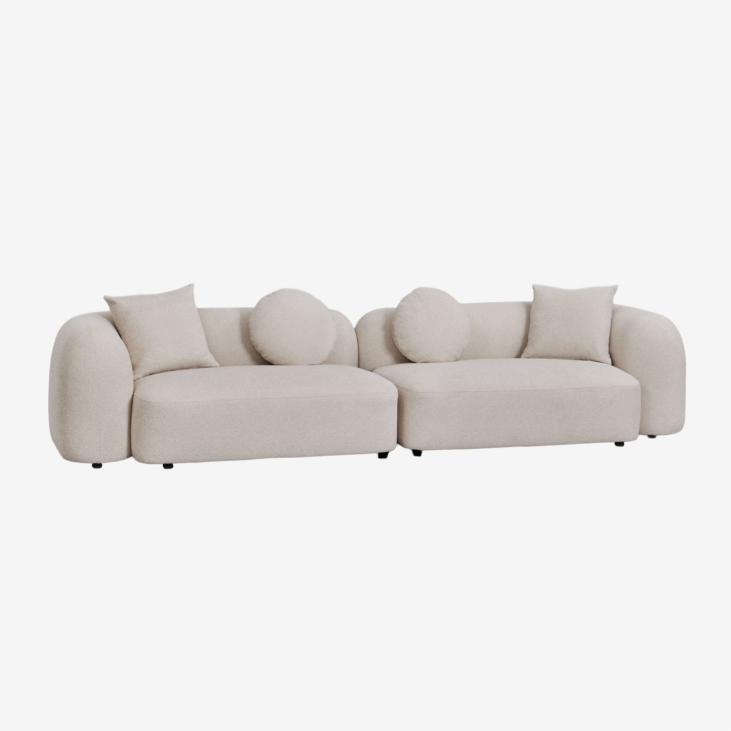 2-teiliges Modulares Sofa Aus Coco-chenille - Sklum 2-teiliges Modulares Sofa Aus Coco-chenille - Sklum