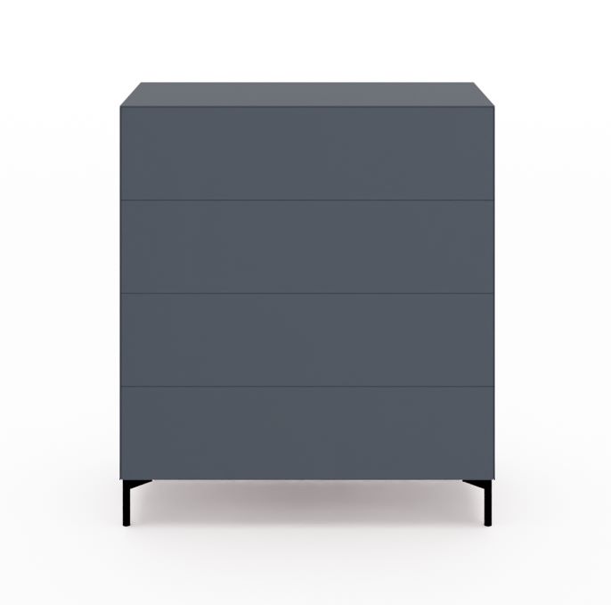 Create Kommode mit 4 Schubkästen Ocean Rundfuß