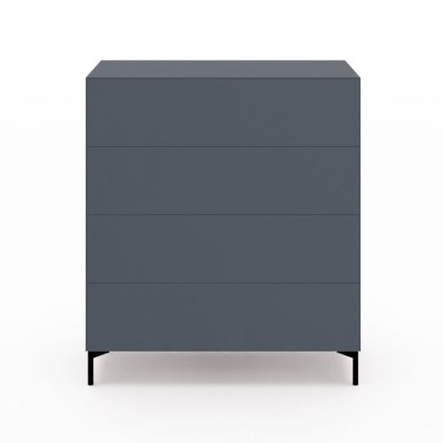 Create Kommode mit 4 Schubkästen Ocean Rundfuß