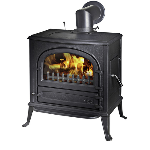 GLOBEFIRE Gussofen »Neptun«, schwarz, Gusseisen, 9,2 kW GLOBEFIRE Gussofen »Neptun«, schwarz, Gusseisen, 9,2 kW