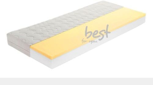MATRATZE 90x200x14 cm VISCO Luxus BESONDERE Thermoelastische Viskose- & Kaltschaummatratze 90x200 mit Reißverschluss mit Jersey Bezug im Wert von MATRATZE 90x200x14 cm VISCO Luxus BESONDERE Thermoelastische Viskose- & Kaltschaummatratze 90x200 mit Reißverschluss mit Jersey Bezug im Wert von