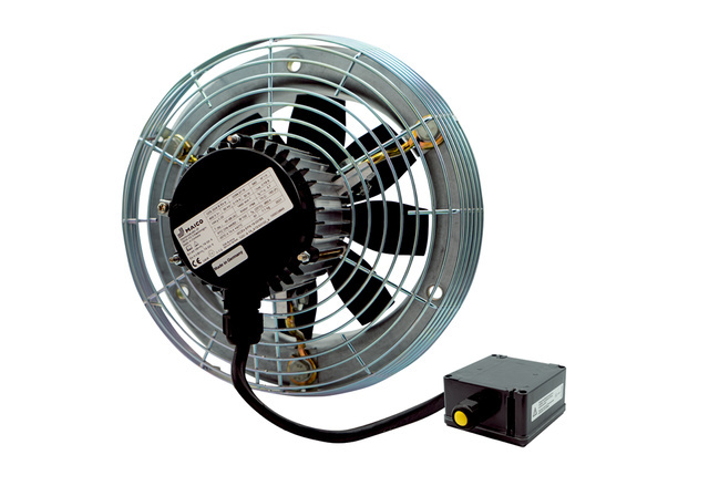 Axial-wandventilator Dzs 25/2 B Ex E Stahlring, Drehstrom, Ex-schutz, Dn250 Von Maico 0094.0119