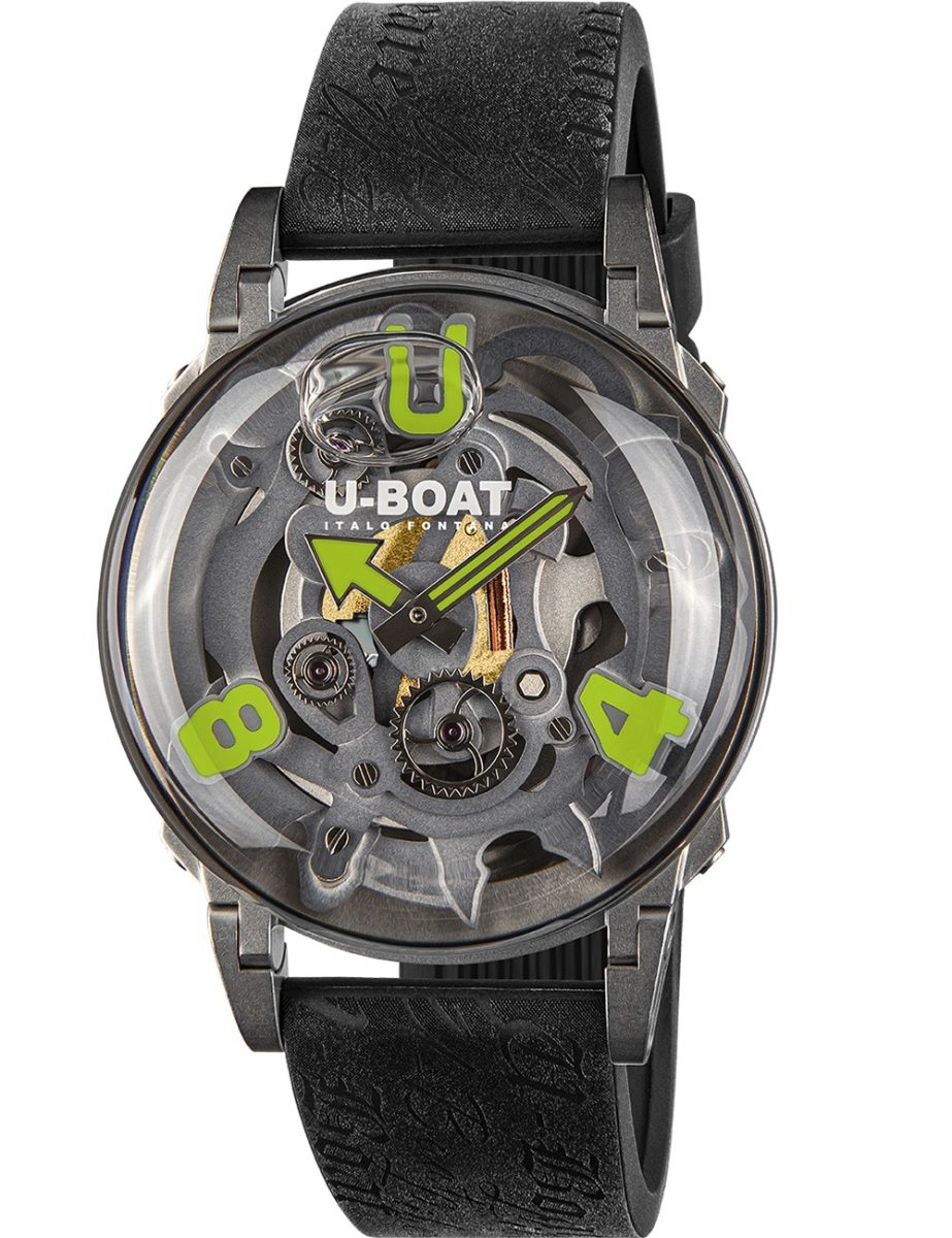 U-Boat 3350 Herrenuhr U-65 Capsoil 44mm SS Green 5ATM