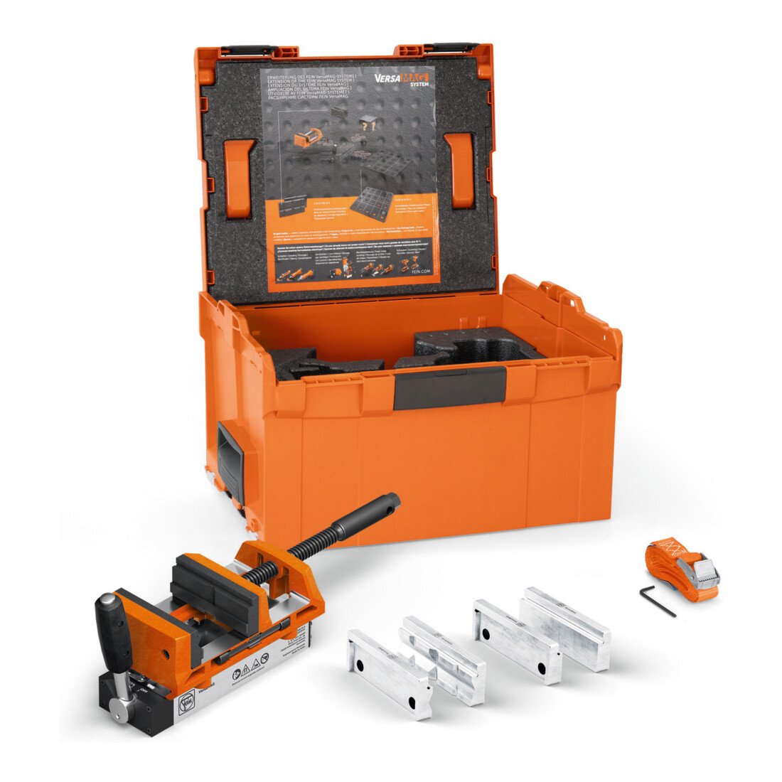 Fein Magnetschraubstock Mit Backenbreite Von 100 Mm, Versamag Schraubstock Set