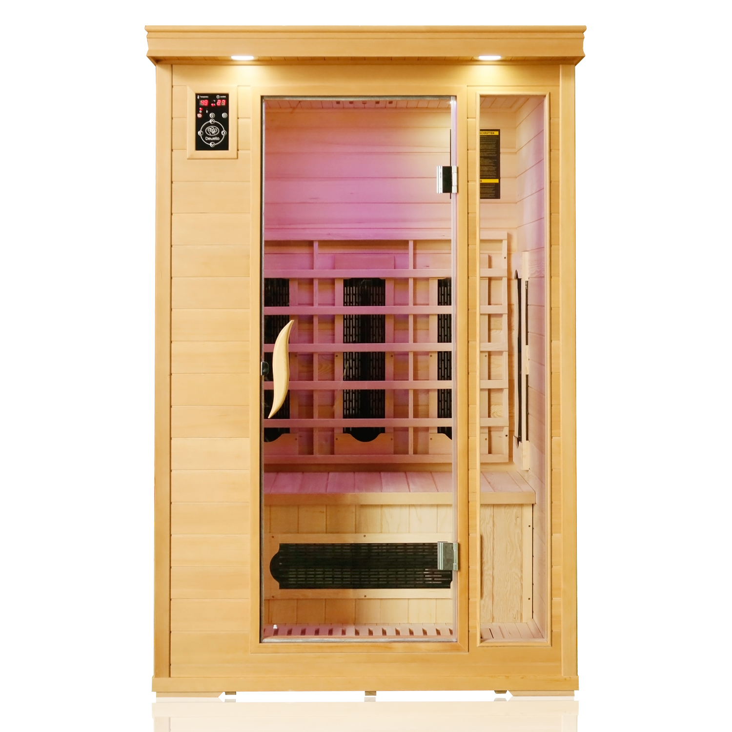 Dewello Infrarotkabine WINDSOR 120cm x 100cm Dewello Infrarotkabine WINDSOR 120cm x 100cm