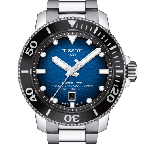 Tissot T1206071104101 Herren-Taucheruhr Seastar 2000 Professional Blau