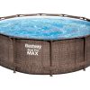 BESTWAY »Steel Pro Max™ DELUXE SERIES™« Set, mit Filterpumpe und Leiter Ø 366 x H 100 cm - Gallery 4 BESTWAY »Steel Pro Max™ DELUXE SERIES™« Set, mit Filterpumpe und Leiter Ø 366 x H 100 cm