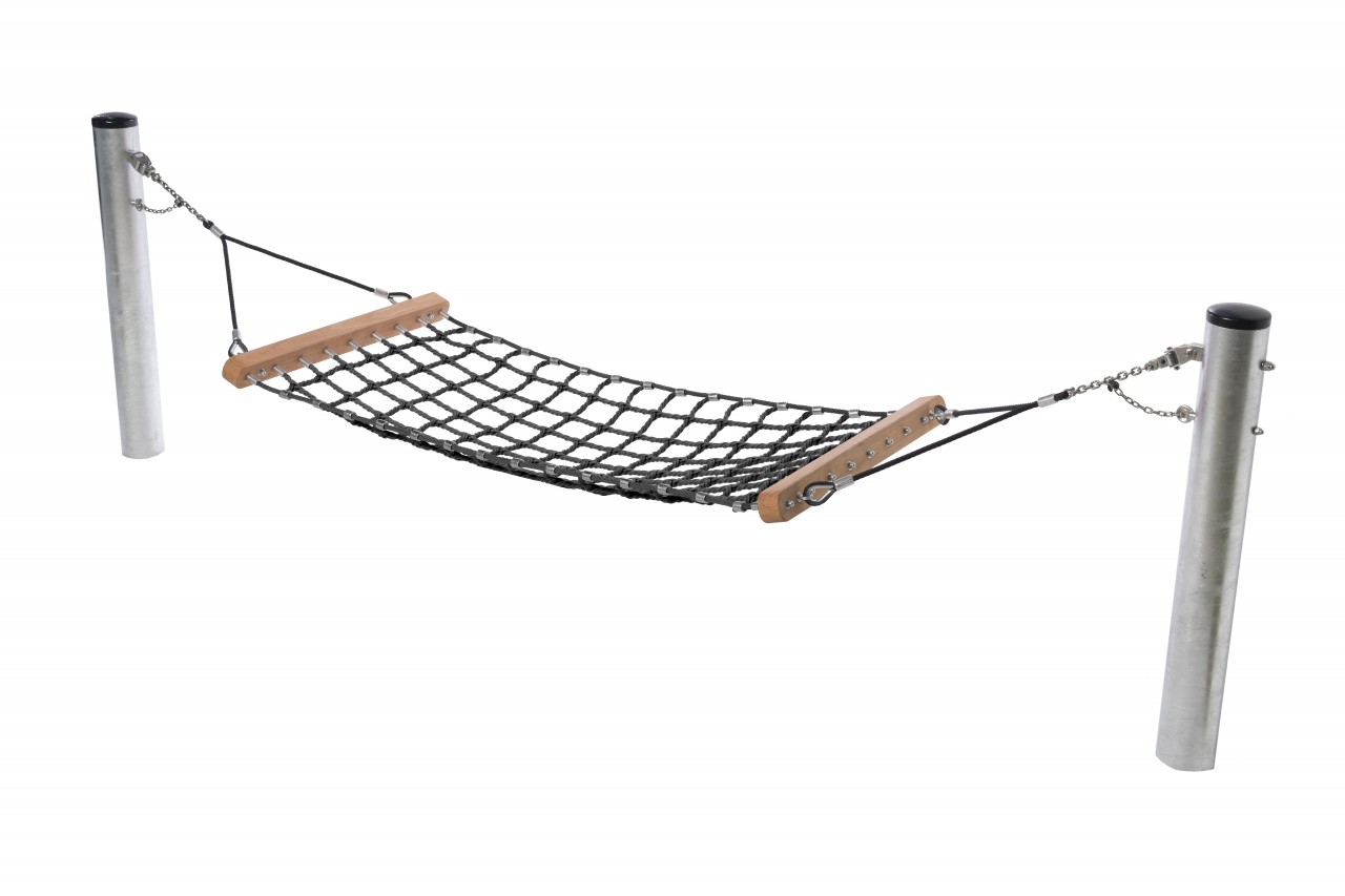 Hängematte HAMMOCK mit Stahlpfosten Hängematte HAMMOCK mit Stahlpfosten