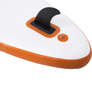 ZRAY SUP Windsurfing W1 aufblasbares Stand Up Paddle Board 305x76x15cm Komplettset orange