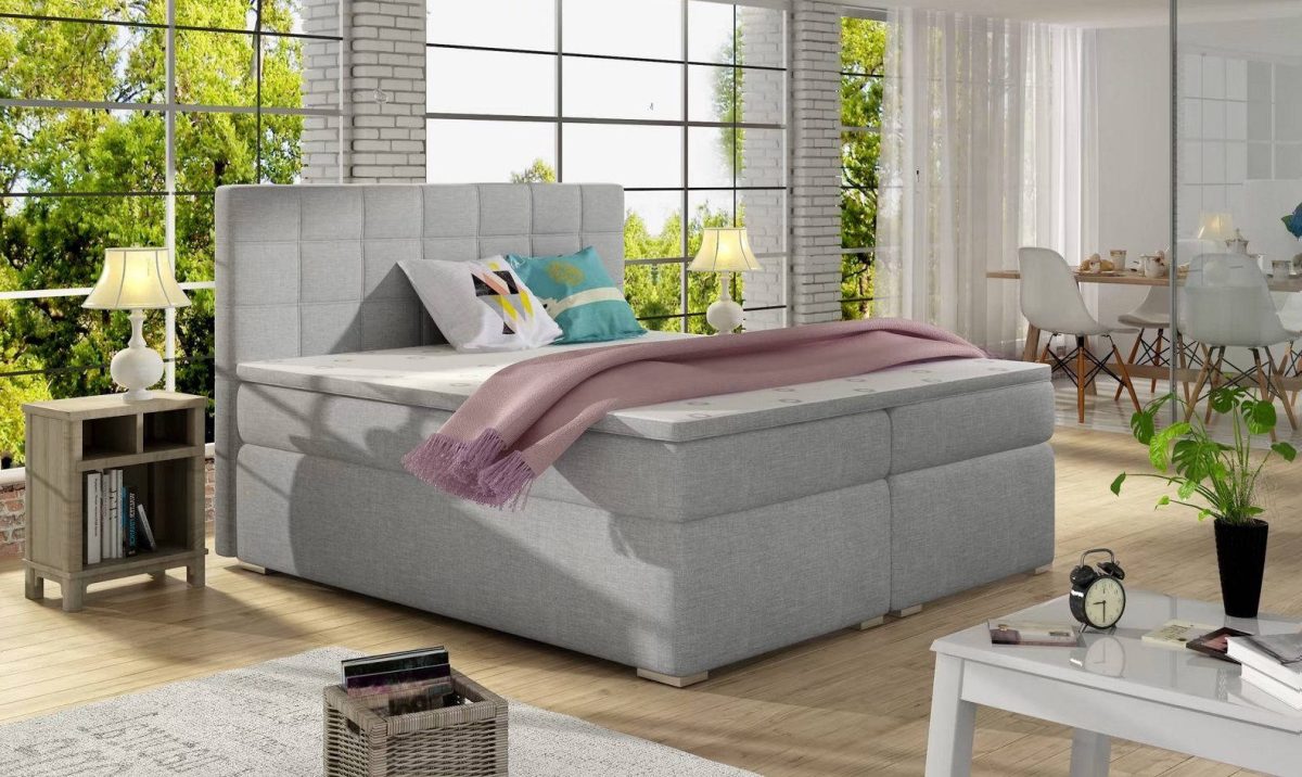 Boxspringbett Doppelbett Ehebett Bettgestell Bett Polsterbett Betten Polyester Sofort Boxspringbett Doppelbett Ehebett Bettgestell Bett Polsterbett Betten Polyester Sofort