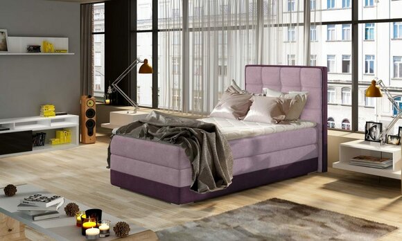 Luxus Designer Polsterbett Bett Betten Designerbett NEU 90x200cm Boxspring Sofort Luxus Designer Polsterbett Bett Betten Designerbett NEU 90x200cm Boxspring Sofort