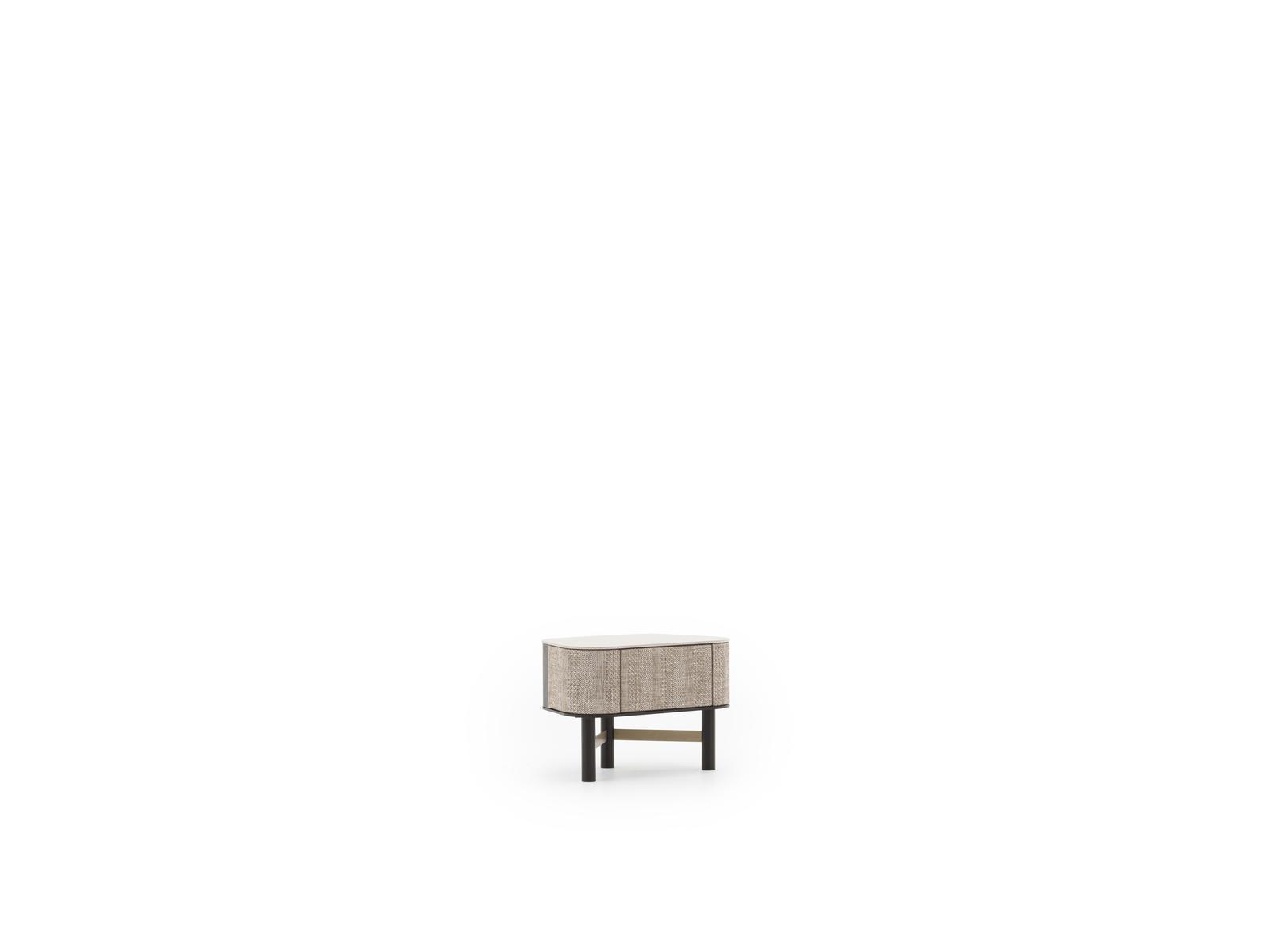 Moderner Nachttisch aus Holz in Beige, elegantes Schlafzimmermöbel Moderner Nachttisch aus Holz in Beige, elegantes Schlafzimmermöbel
