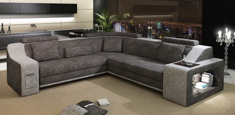 Ledersofa Couch Wohnlandschaft 3+2+1 Sitzer Modern Garnitur Design Sofa