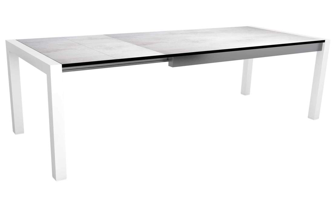 Stern Ausziehtisch 174/254x90 cm Aluminium