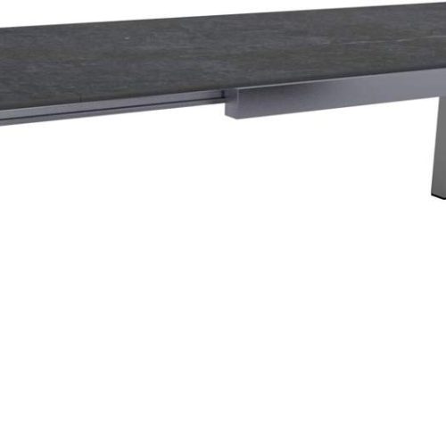 Stern Ausziehtisch 174/234x90 cm Aluminium - graphit Dekton Lava anthrazit