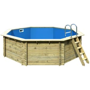 Achteck POOL 470 x 470 38 mm Modell 2 ohne Inkl. Filterpaket und Skimmer