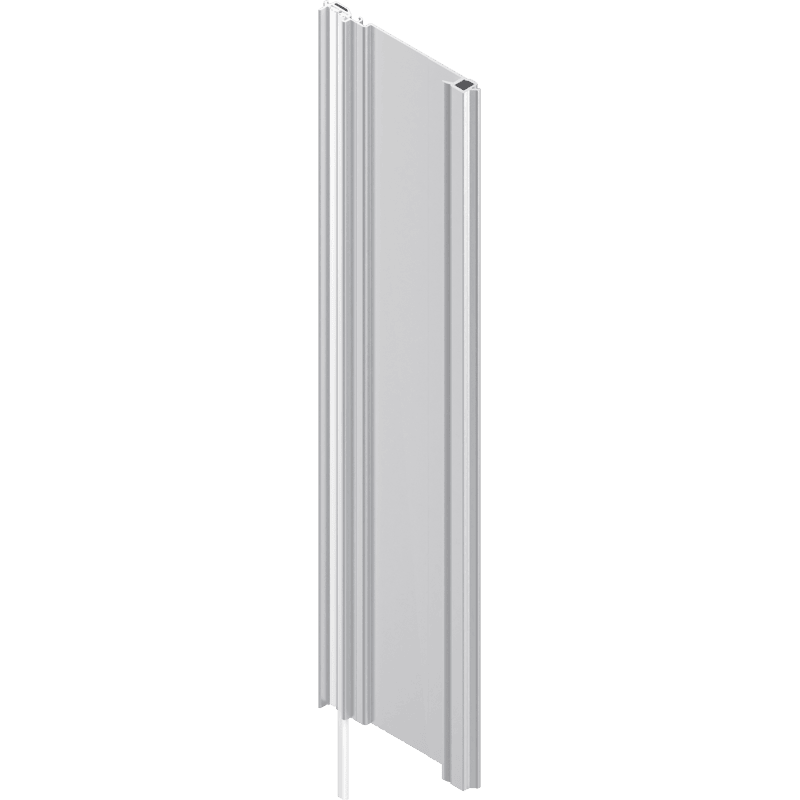 SERVO-DRIVE Trägerprofil alu 650mm; Kabel eingelegt SERVO-DRIVE Trägerprofil alu 650mm; Kabel eingelegt