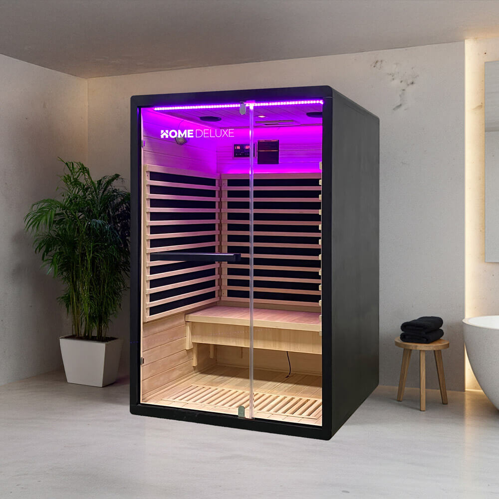 Infrarotkabine NERO M – 190 x 120 cm für 2 Personen