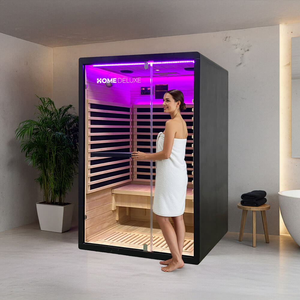 Infrarotkabine NERO M – 190 x 120 cm für 2 Personen