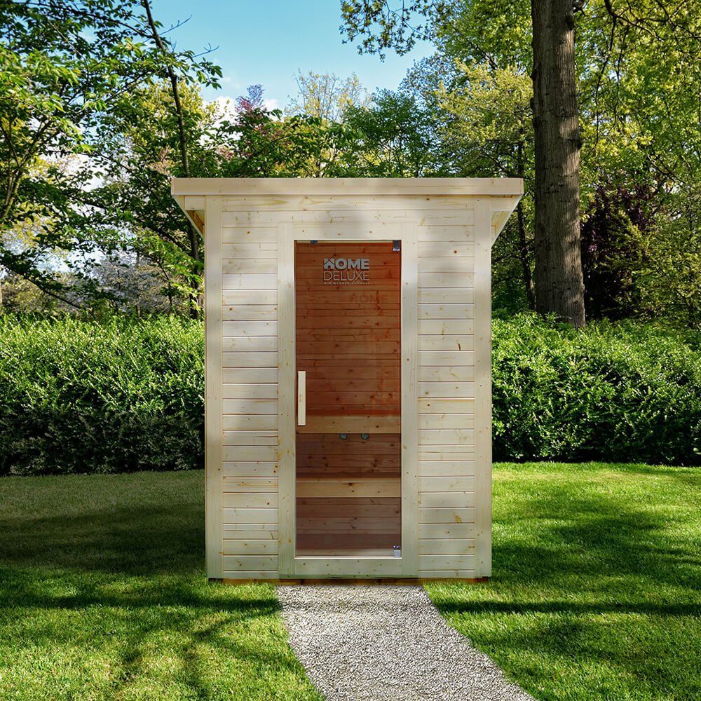 Saunahaus Outdoor TALO M – 191 x 157 cm für 2 Personen Saunahaus Outdoor TALO M – 191 x 157 cm für 2 Personen