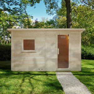 Saunahaus Outdoor mit Vorraum TALO XL – 400 x 217 cm für 5 Personen Saunahaus Outdoor mit Vorraum TALO XL – 400 x 217 cm für 5 Personen