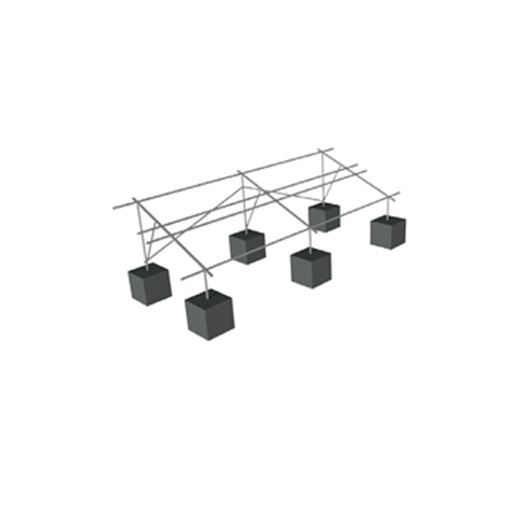 Jbm15446 Solarpanel-halterung Für Zementsockel