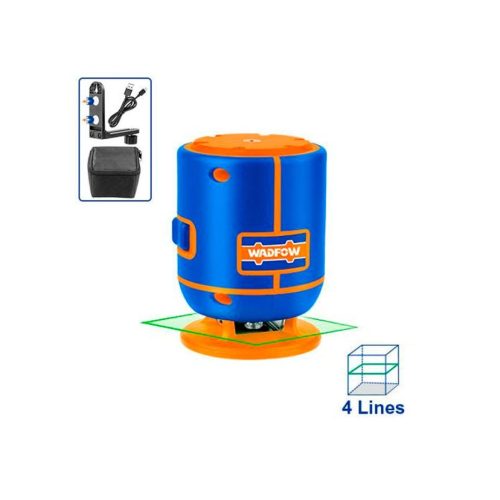 Wadfow Selbstnivellierende Horizontale Laser-wasserwaage Mit Grünen Strahlen, 30 M, Genauigkeit ±3 Mm